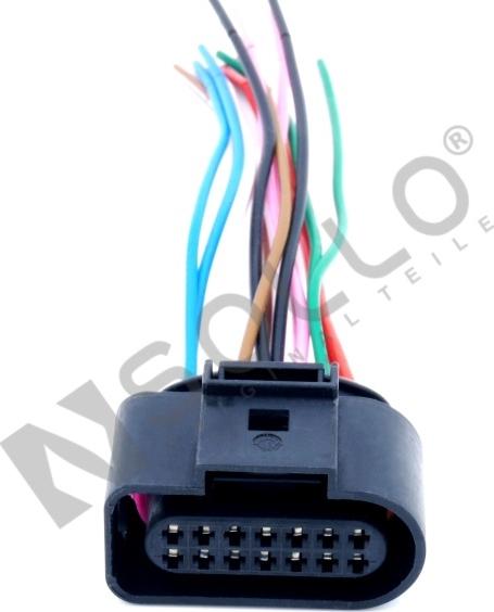 SOLLO 02U90220 - Ремонтний комплект кабелю, центральне електрообладнання autocars.com.ua