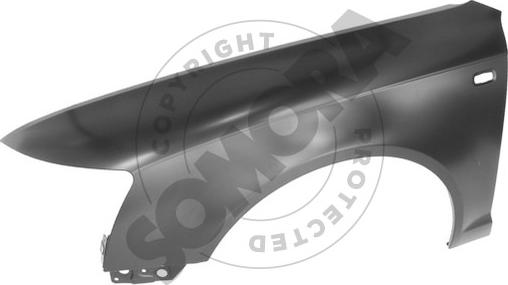 Somora 021002A - Крило autocars.com.ua
