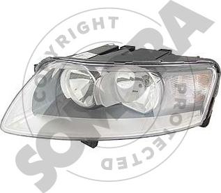 Somora 021016H - Основна фара autocars.com.ua