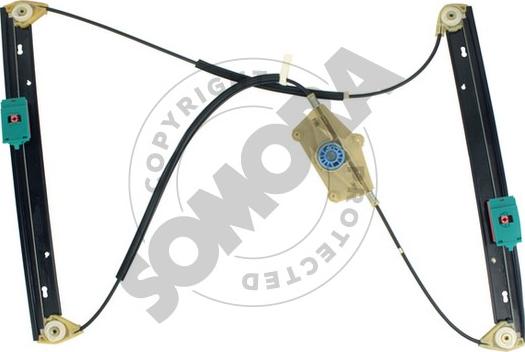 Somora 021058 - Підйомний пристрій для вікон autocars.com.ua