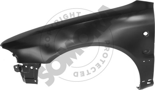 Somora 021302A - Крило autocars.com.ua