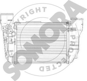 Somora 021545DL - Интеркулер autocars.com.ua