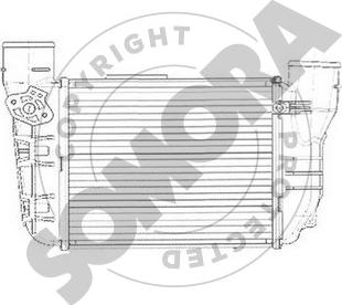 Somora 021545DL - Интеркулер autocars.com.ua