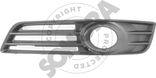 Somora 022326LB - Решітка вентилятора, буфер autocars.com.ua