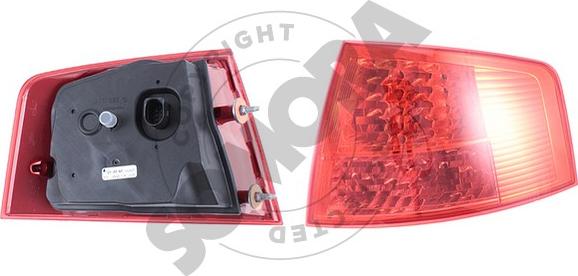 Somora 024171M - Задній ліхтар autocars.com.ua