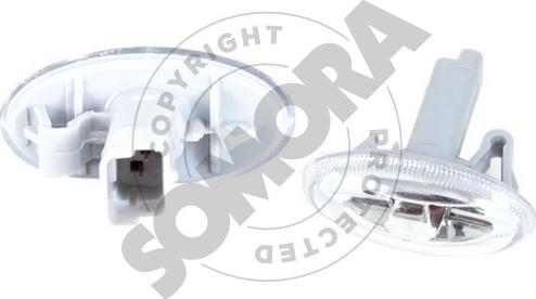 Somora 054313RC - Бічний ліхтар, покажчик повороту autocars.com.ua