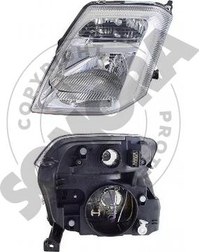 Somora 056015 - Основна фара autocars.com.ua