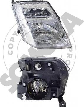 Somora 056016 - Основна фара autocars.com.ua