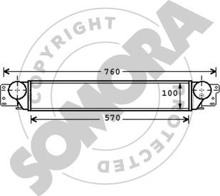 Somora 067045 - Интеркулер autocars.com.ua