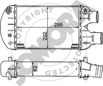 Somora 082245 - Интеркулер autocars.com.ua