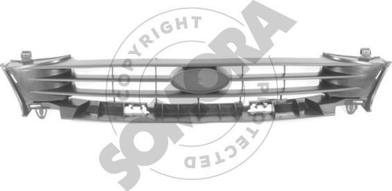 Somora 092407 - Решітка радіатора autocars.com.ua