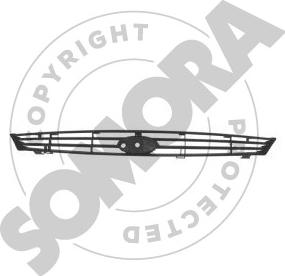 Somora 093407 - Решітка радіатора autocars.com.ua