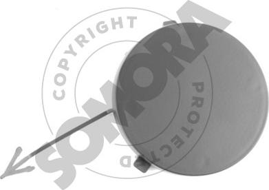 Somora 093433 - Заслінка, буксирний гак autocars.com.ua