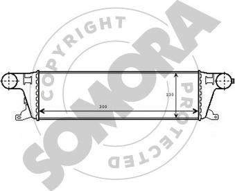 Somora 095245A - Интеркулер autocars.com.ua