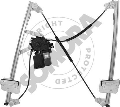 Somora 097158 - Підйомний пристрій для вікон autocars.com.ua