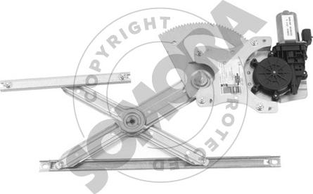 Somora 130758 - Підйомний пристрій для вікон autocars.com.ua