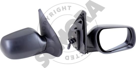 Somora 160055 - Зовнішнє дзеркало autocars.com.ua