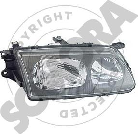 Somora 160915B - Основна фара autocars.com.ua