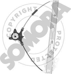 Somora 161157 - Підйомний пристрій для вікон autocars.com.ua