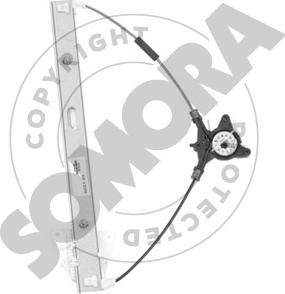 Somora 161158 - Підйомний пристрій для вікон autocars.com.ua