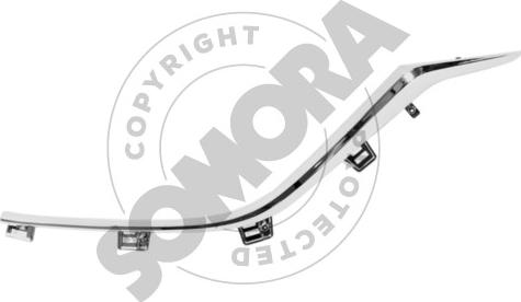 Somora 162027L - Рамка, облицювання радіатора autocars.com.ua