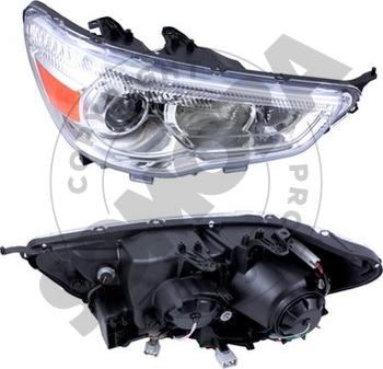 Somora 186515 - Основна фара autocars.com.ua