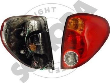 Somora 187171 - Задній ліхтар autocars.com.ua