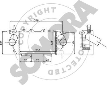 Somora 210445A - Интеркулер autocars.com.ua