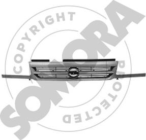 Somora 211507 - Решітка радіатора autocars.com.ua