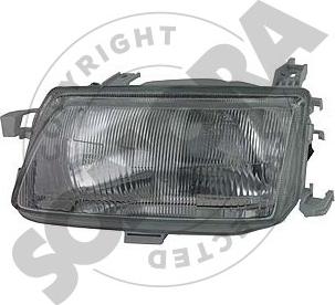 Somora 211616C - Основна фара autocars.com.ua