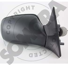 Somora 211655 - Зовнішнє дзеркало autocars.com.ua