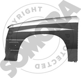 Somora 212102 - Крило autocars.com.ua