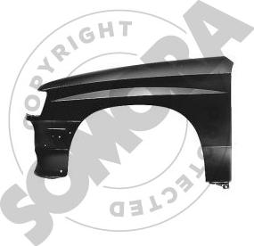 Somora 212302 - Крило autocars.com.ua