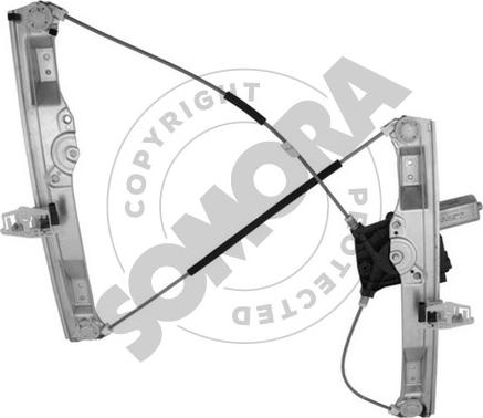 Somora 212657 - Підйомний пристрій для вікон autocars.com.ua