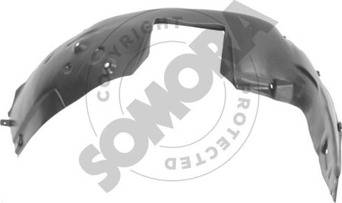 Somora 216005 - Обшивка, колісна ніша autocars.com.ua