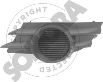 Somora 216026L - Решітка вентилятора, буфер autocars.com.ua
