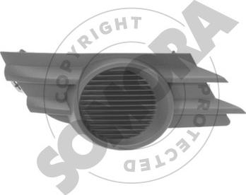 Somora 216026R - Решітка вентилятора, буфер autocars.com.ua