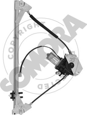 Somora 223158 - Підйомний пристрій для вікон autocars.com.ua