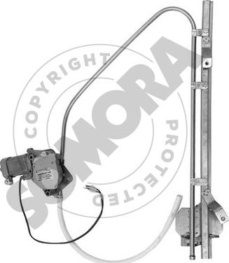 Somora 240357 - Стеклоподъемник autodnr.net