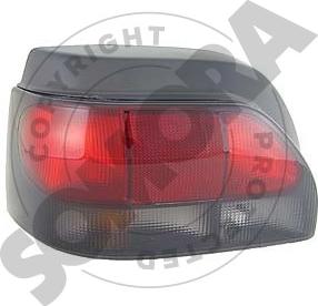 Somora 240772A - Задній ліхтар autocars.com.ua