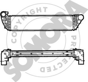 Somora 242245A - Интеркулер autocars.com.ua