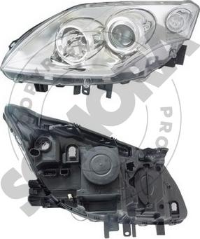 Somora 242416V - Основна фара autocars.com.ua