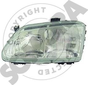 Somora 243016VA - Основна фара autocars.com.ua
