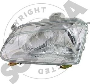 Somora 243016V - Основна фара autocars.com.ua
