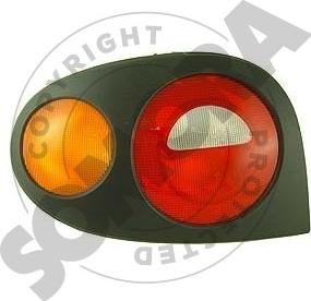 Somora 243072C - Задній ліхтар autocars.com.ua