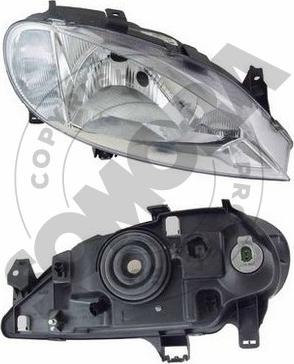 Somora 243115AV - Основна фара autocars.com.ua