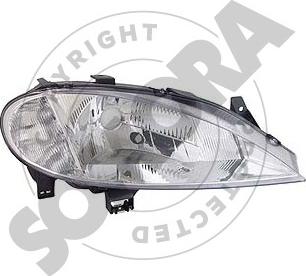 Somora 243115A - Основна фара autocars.com.ua