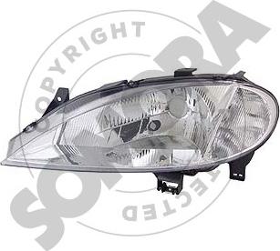 Somora 243116A - Основна фара autocars.com.ua
