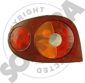 Somora 243172C - Задній ліхтар autocars.com.ua