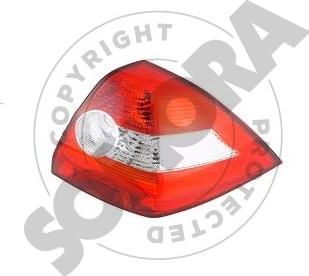 Somora 243271A - Задній ліхтар autocars.com.ua